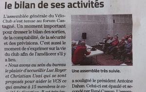 ARTICLE DE L'AG