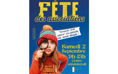 FETE DES ASSOCIATIONS DU SAMEDI 2 SEPT 2023